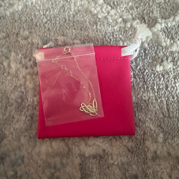 NWT | Adina Eden Pavé Safety Pin Paperclip Bracelet - Picture 7 of 8